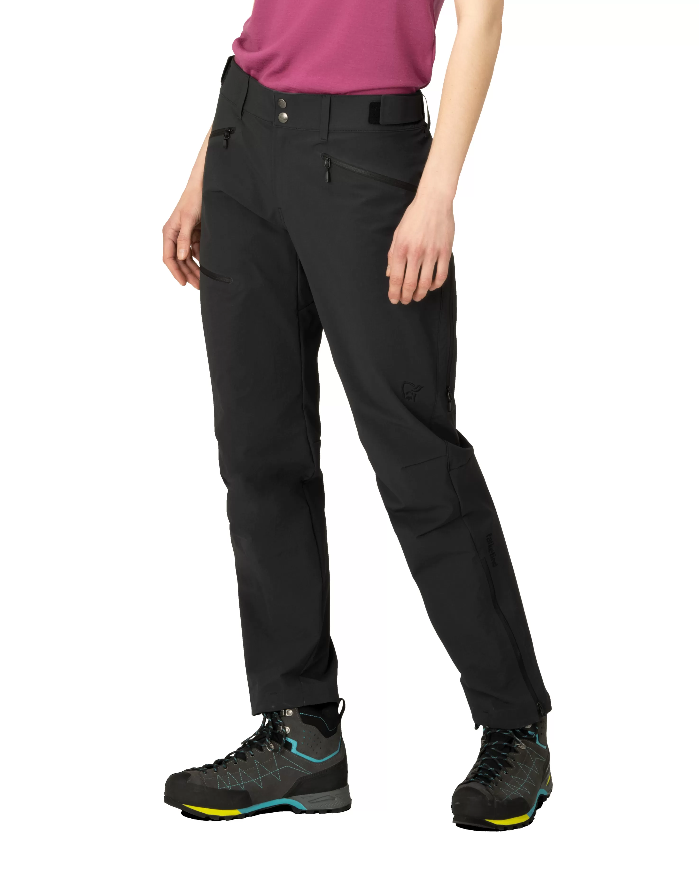 Norrøna Falketind Flex1 Pants Short W's Caviar Black Online