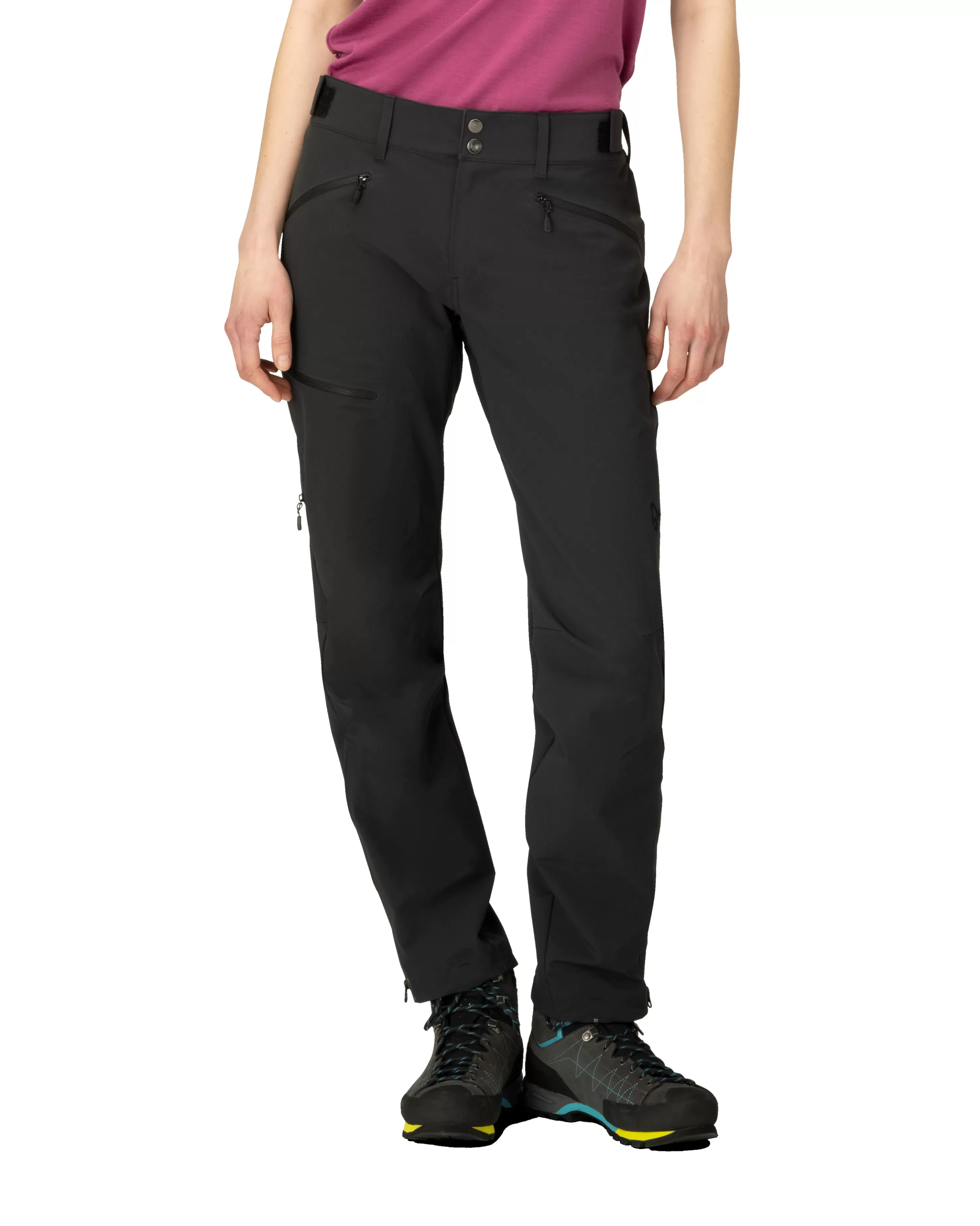 Norrøna Falketind Flex1 Pants Short W's Caviar Black Online