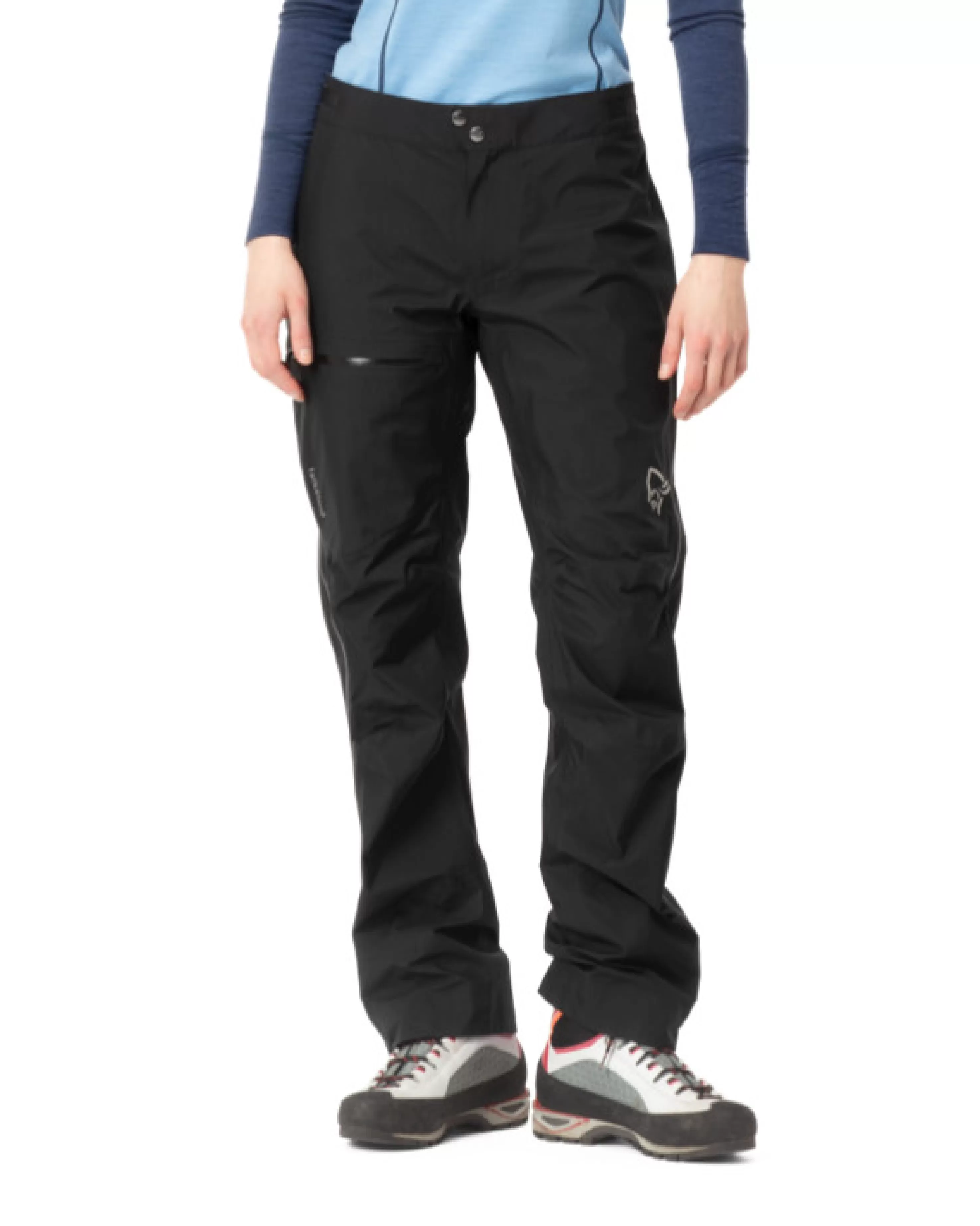 Norrøna Falketind Gore-Tex Paclite Pants W's Caviar Black Clearance