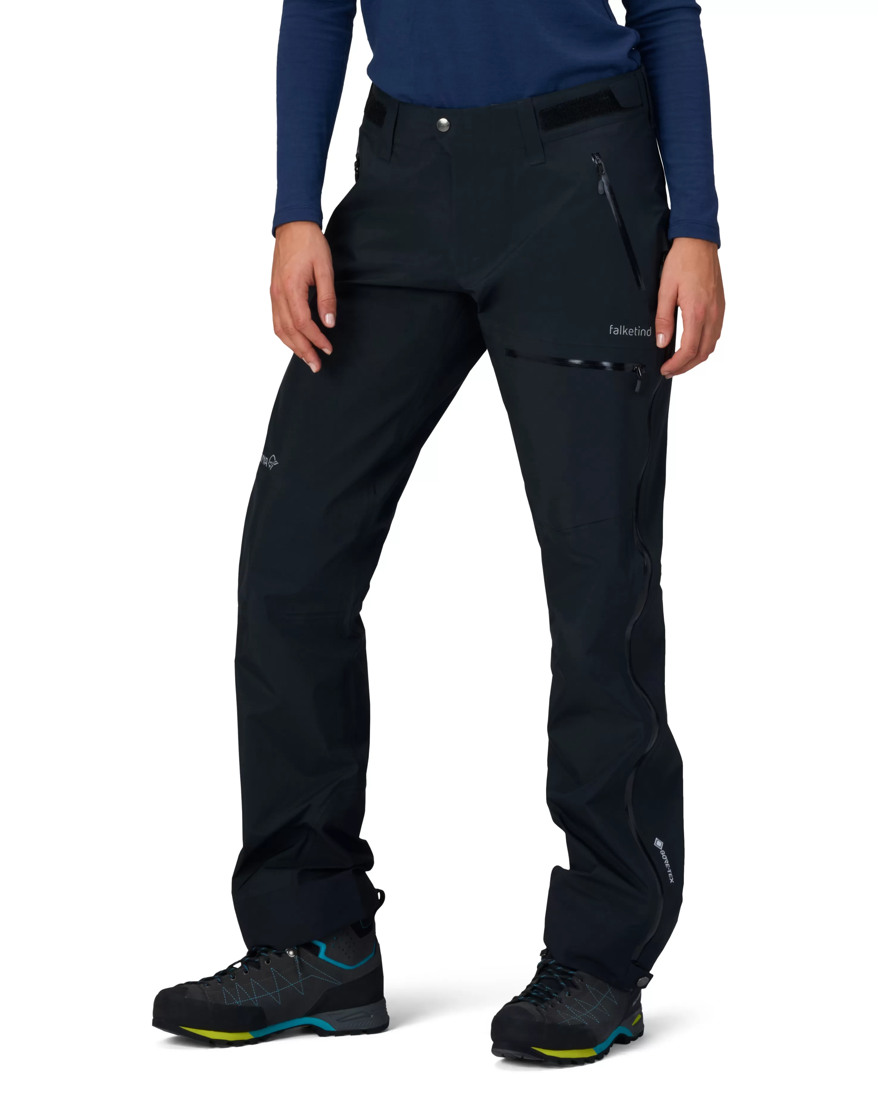 Norrøna Falketind Gore-Tex Pants W's Caviar Black New