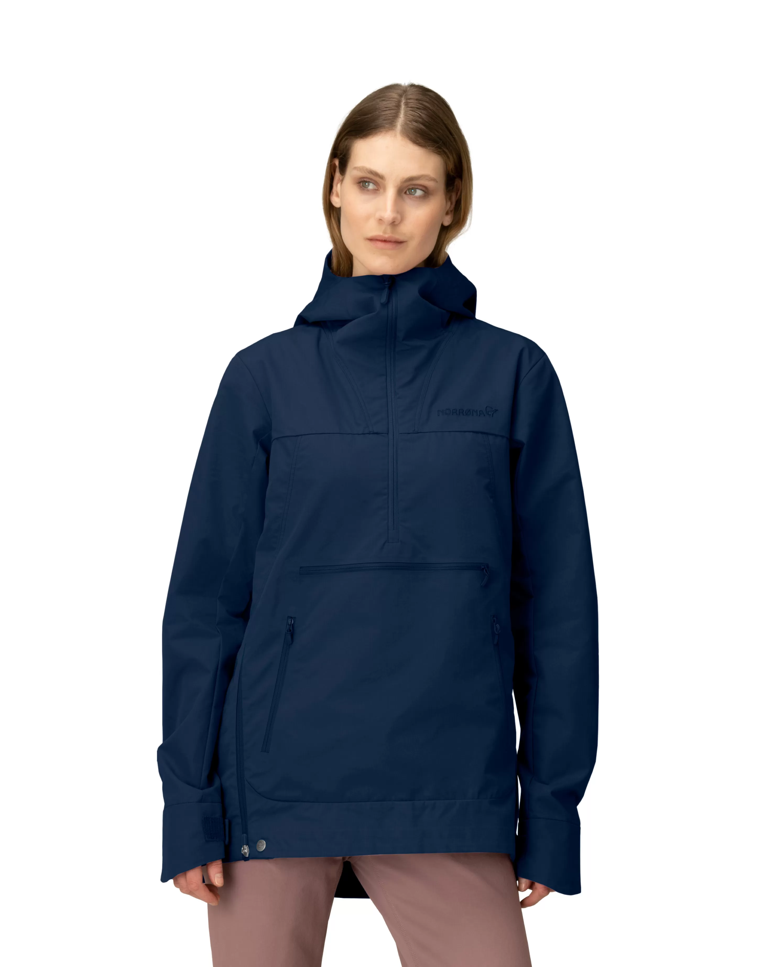 Norrøna Femund Cotton Anorak W's Navy Blazer Outlet