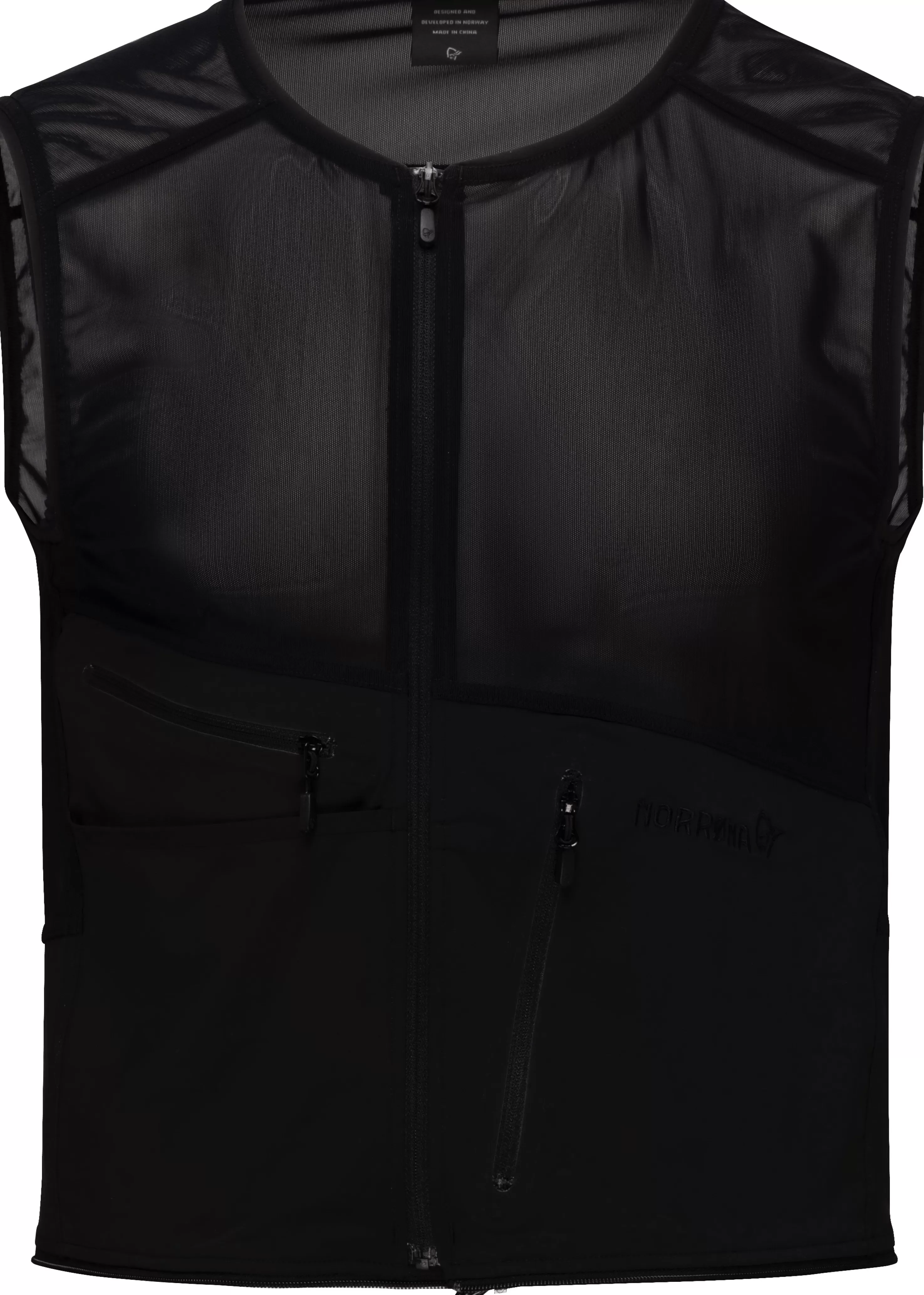 Norrøna Lofoten Ski/snowboard Zip-in Vest M's Caviar Black Cheap