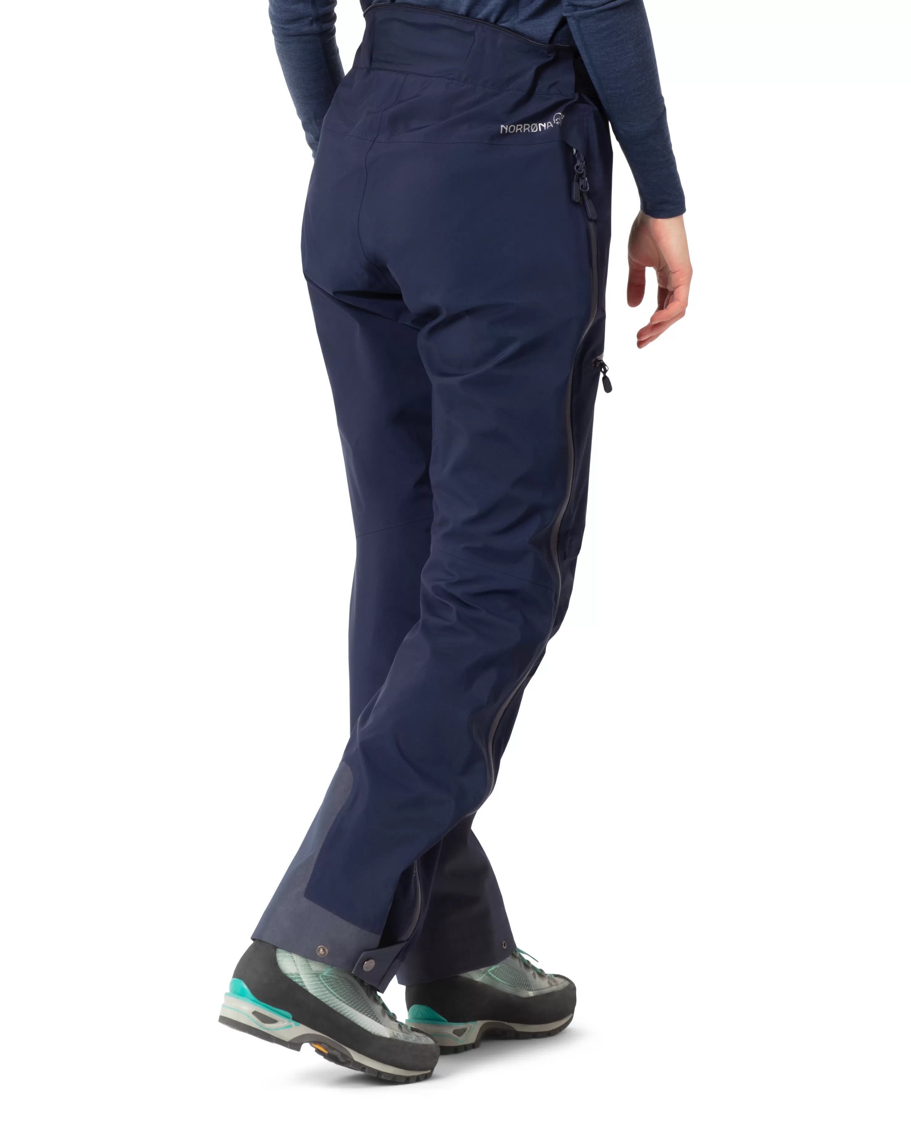 Norrøna Trollveggen Gore-Tex Pro Light Pants W's Indigo Night Blue/Indigo Night Best